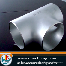 stainless steel TP316L equal tee